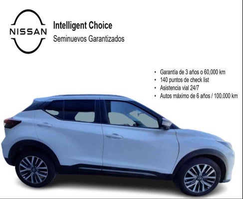 2022 Nissan KICKS 5 PTS EXCLUSIVE 16L TA AAC AUT PIEL GPS RA-17 in Coah, Coahuila de Zaragoza, México - Grupo Alameda