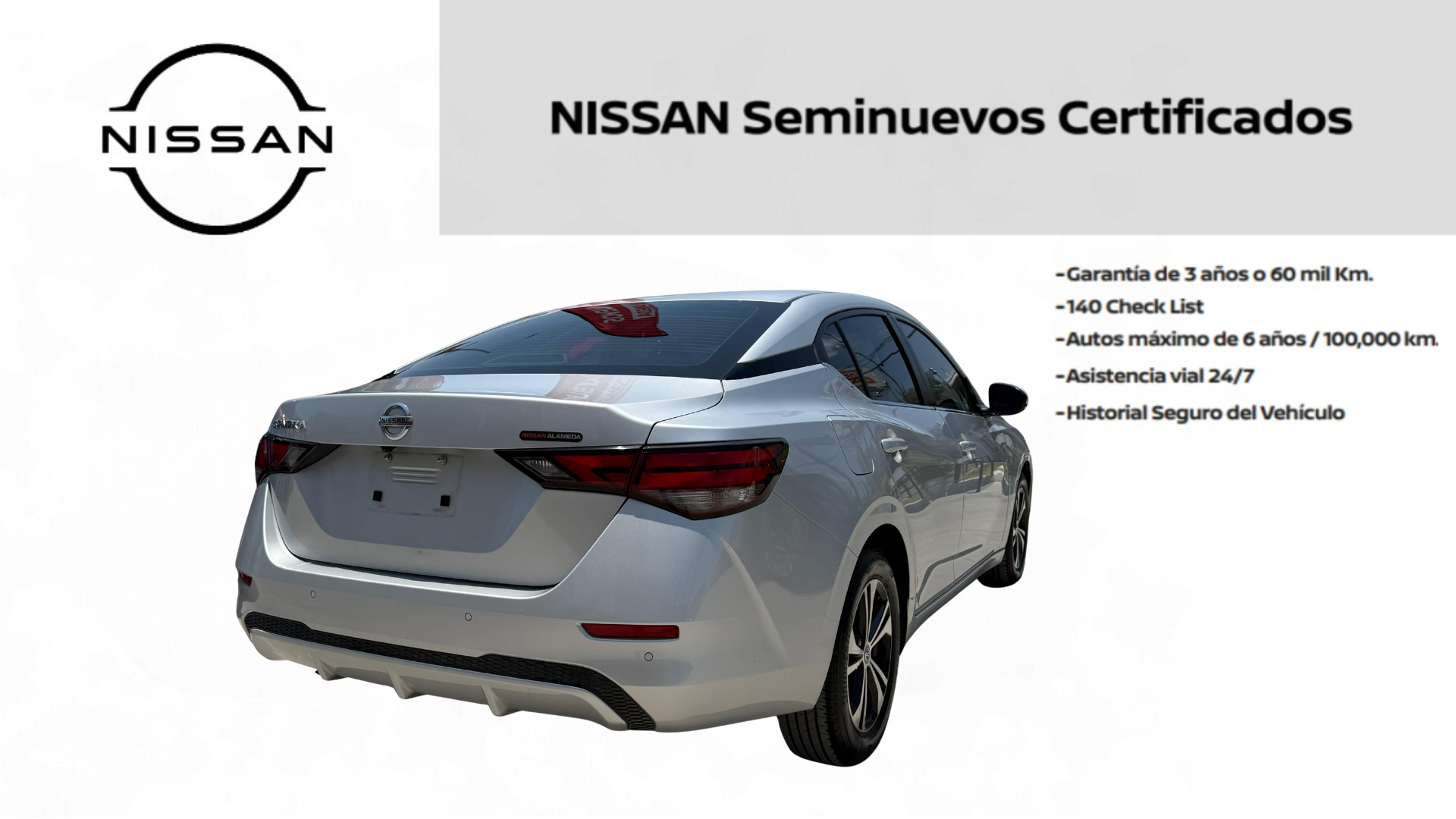 2023 Nissan SENTRA 4 PTS ADVANCE CVT AAC F NIEBLA RA-16