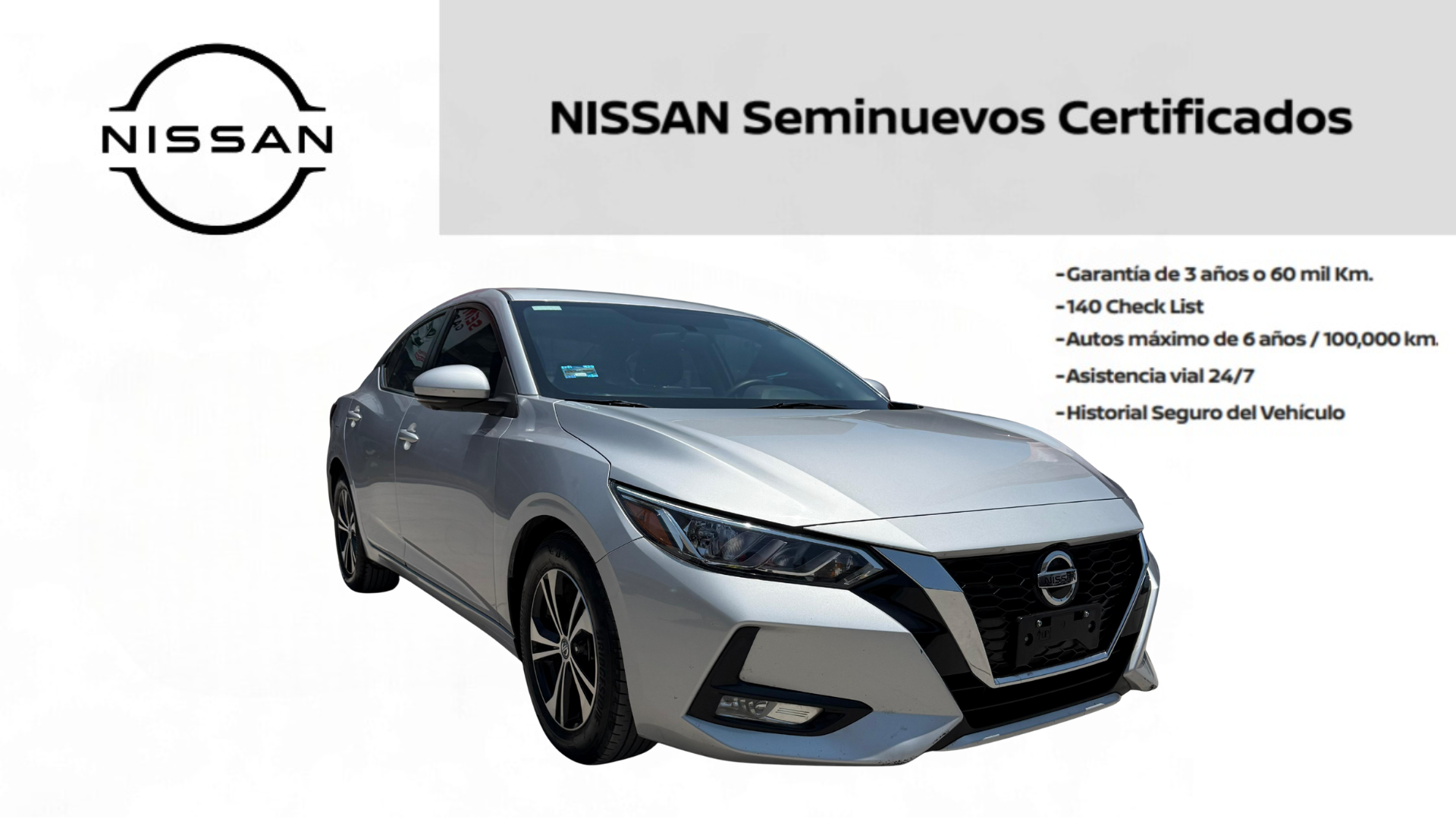 2023 Nissan SENTRA 4 PTS ADVANCE CVT AAC F NIEBLA RA-16