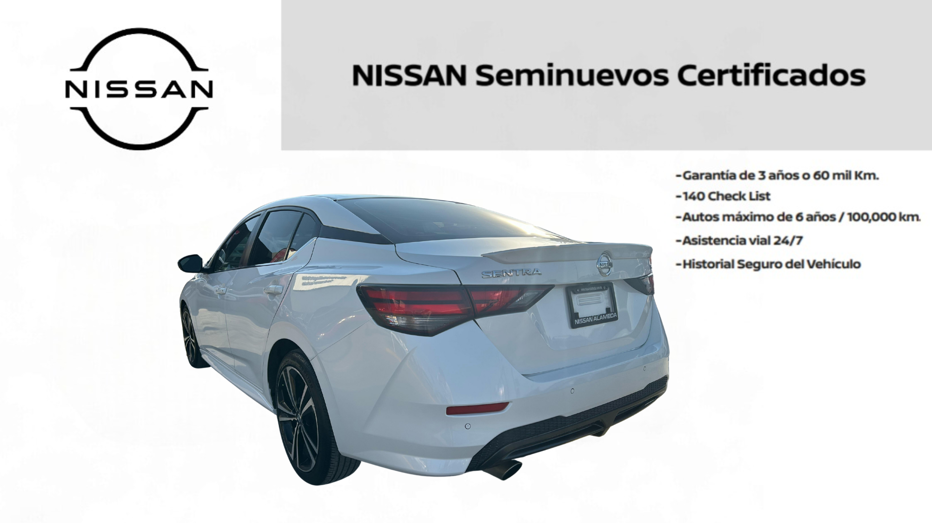 2023 Nissan SENTRA 4 PTS SR CVT AAC ASTOS DEPORTIVOS BOSE QC F LED RA-18
