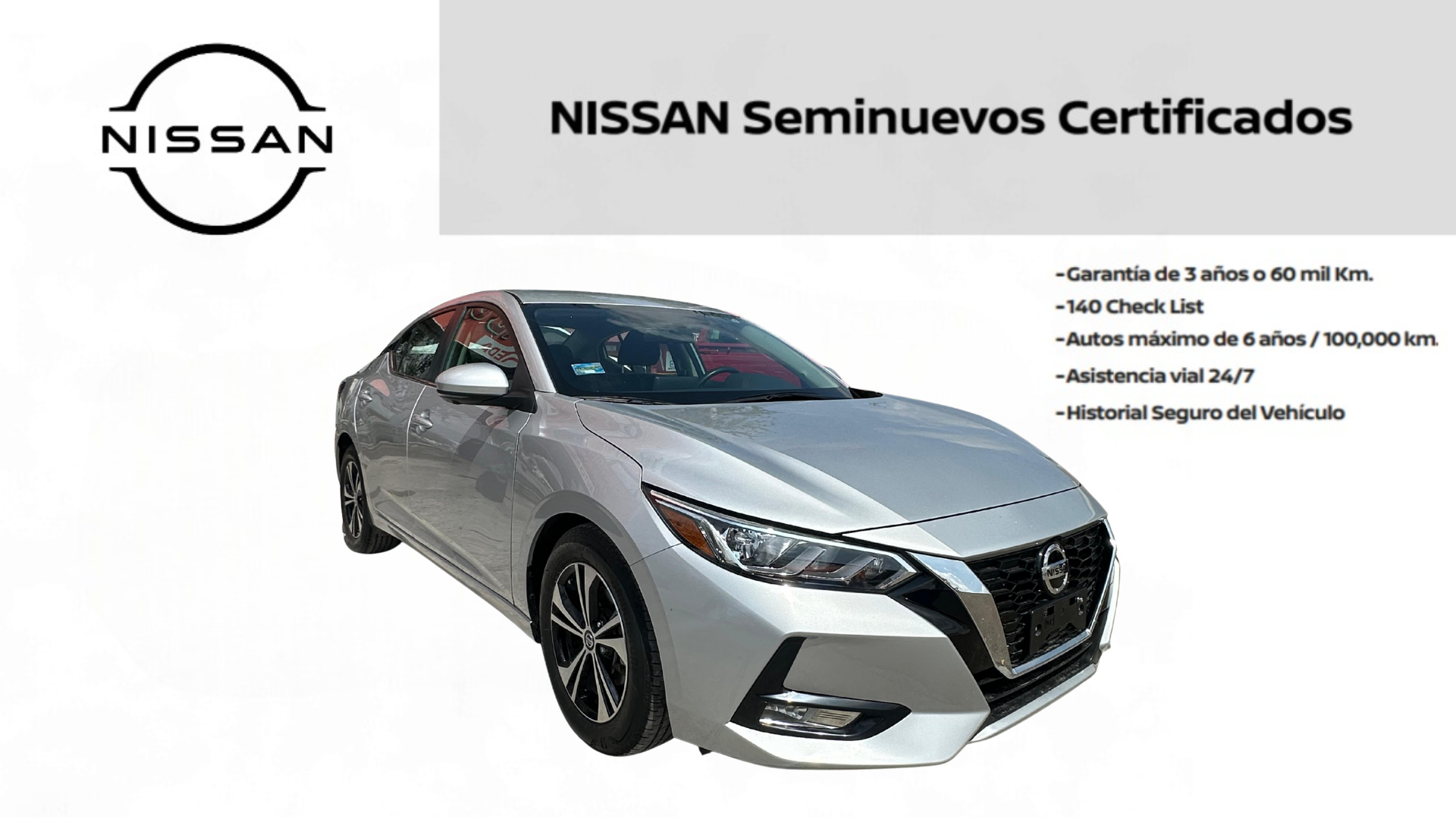 2023 Nissan SENTRA 4 PTS ADVANCE CVT AAC F NIEBLA RA-16