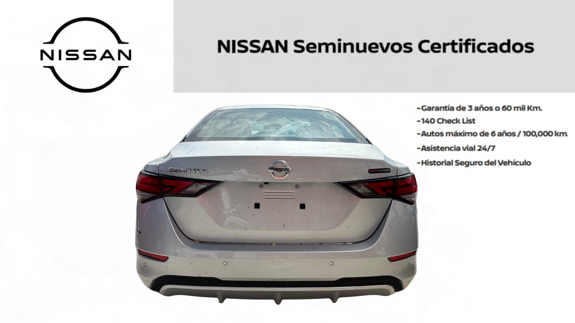 2023 Nissan SENTRA 4 PTS ADVANCE CVT AAC F NIEBLA RA-16