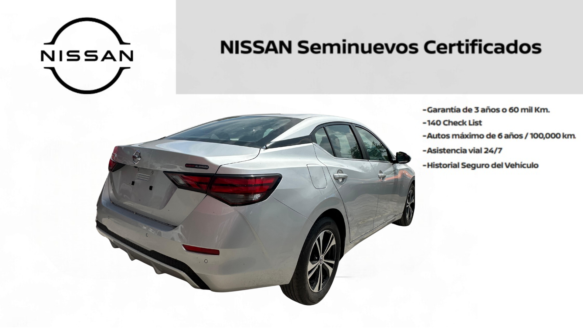 2023 Nissan SENTRA 4 PTS ADVANCE CVT AAC F NIEBLA RA-16