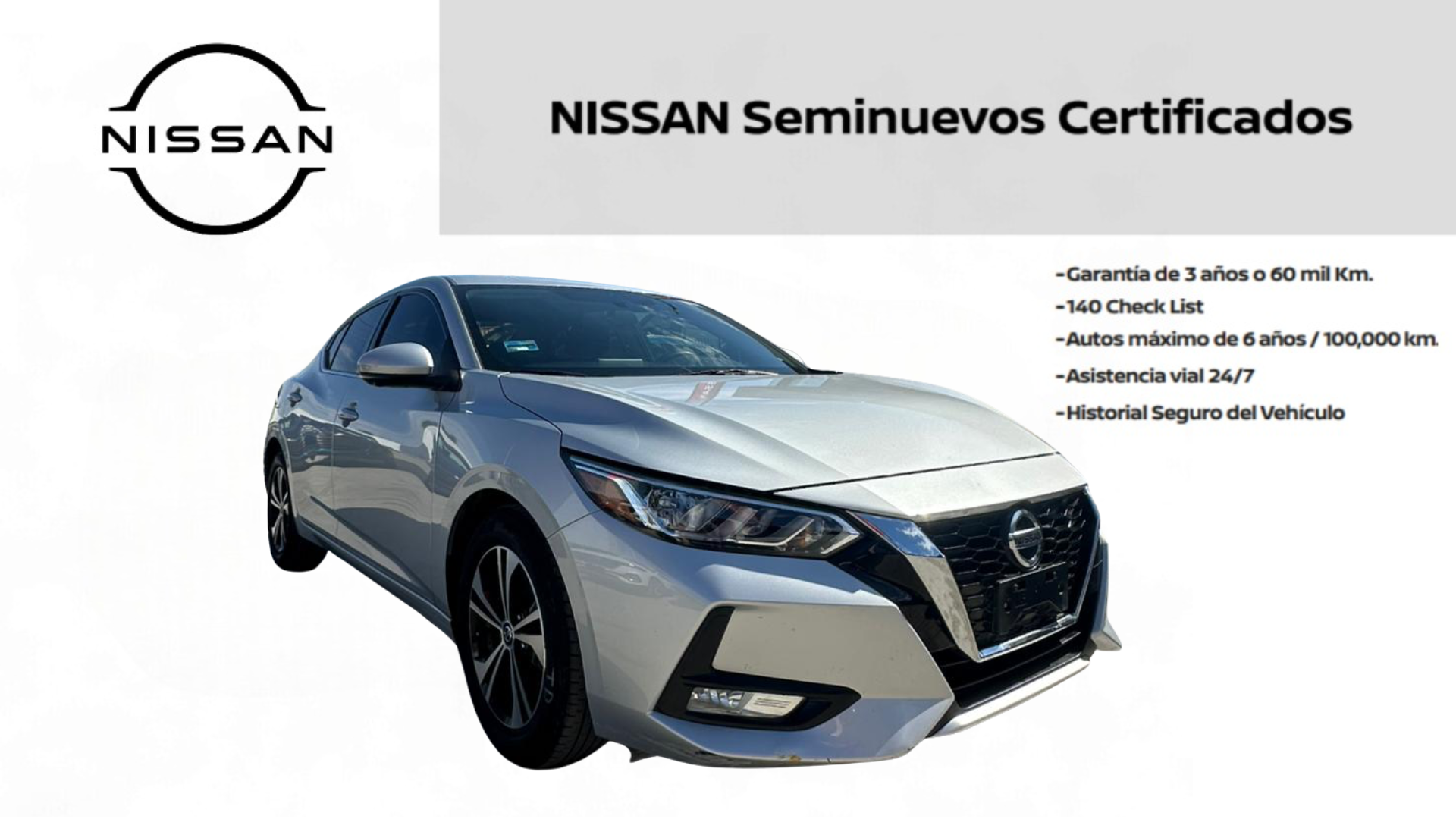 2023 Nissan SENTRA 4 PTS ADVANCE CVT AAC F NIEBLA RA-16