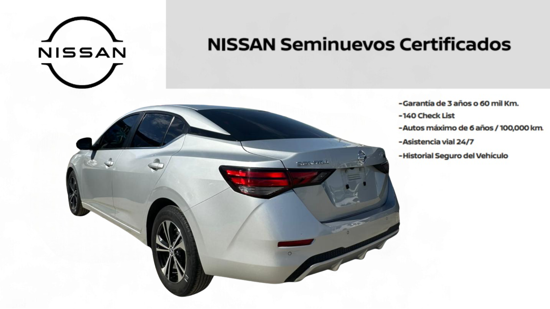 2023 Nissan SENTRA 4 PTS ADVANCE CVT AAC F NIEBLA RA-16