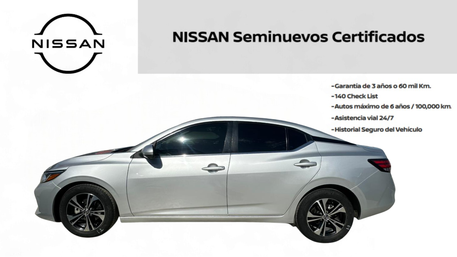2023 Nissan SENTRA 4 PTS ADVANCE CVT AAC F NIEBLA RA-16