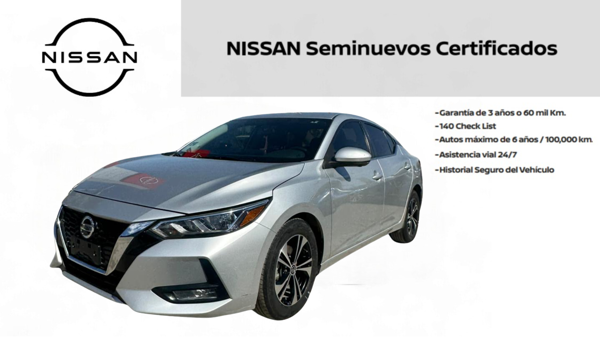 2023 Nissan SENTRA 4 PTS ADVANCE CVT AAC F NIEBLA RA-16