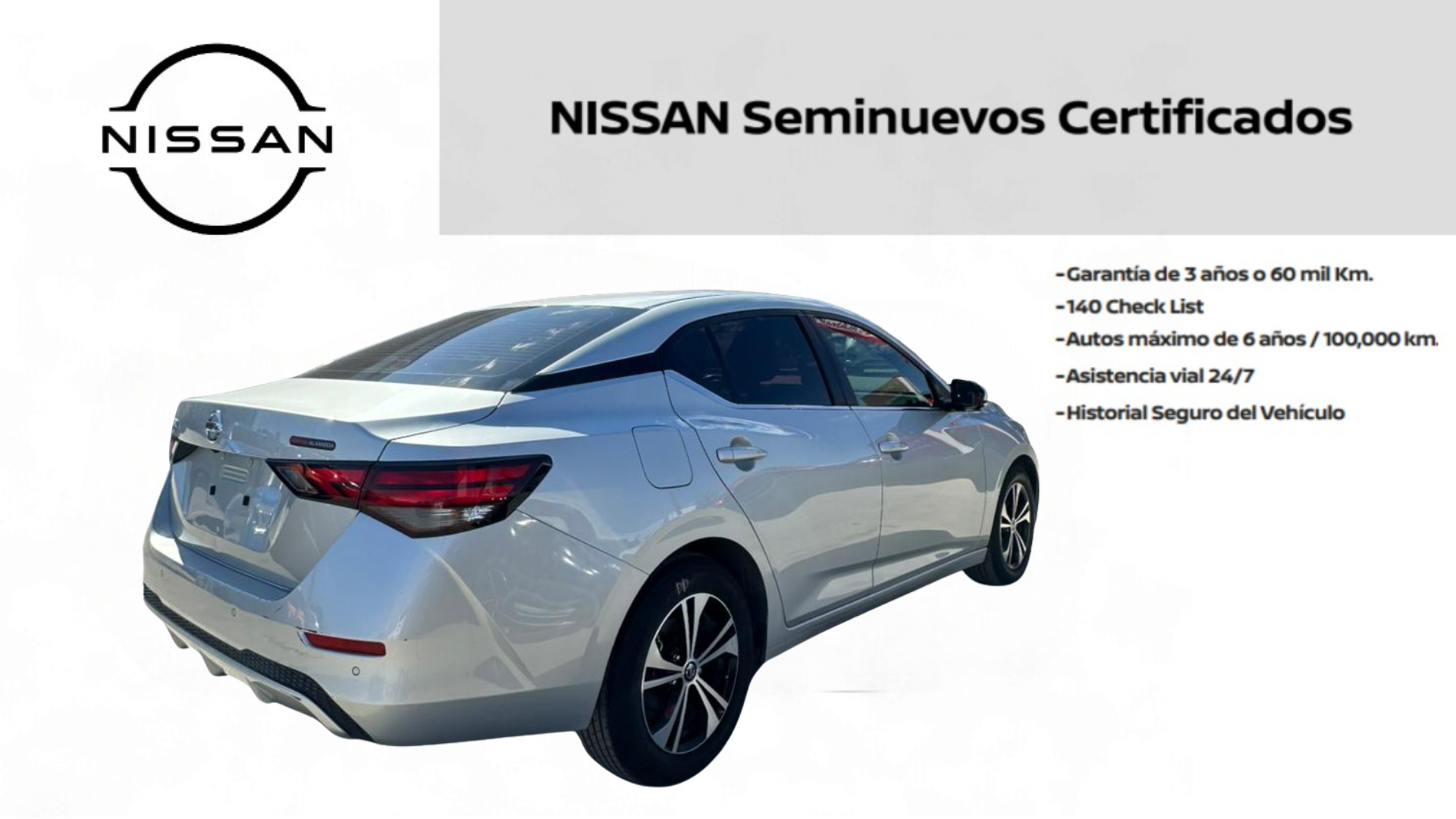 2023 Nissan SENTRA 4 PTS ADVANCE CVT AAC F NIEBLA RA-16
