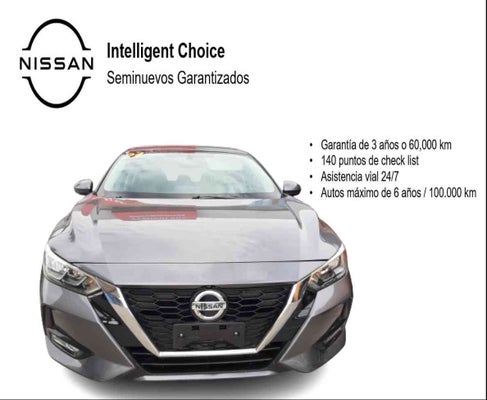 2021 Nissan SENTRA 4 PTS ADVANCE TM6 AAC F NIEBLA RA-16 in Coah, Coahuila de Zaragoza, México - Grupo Alameda