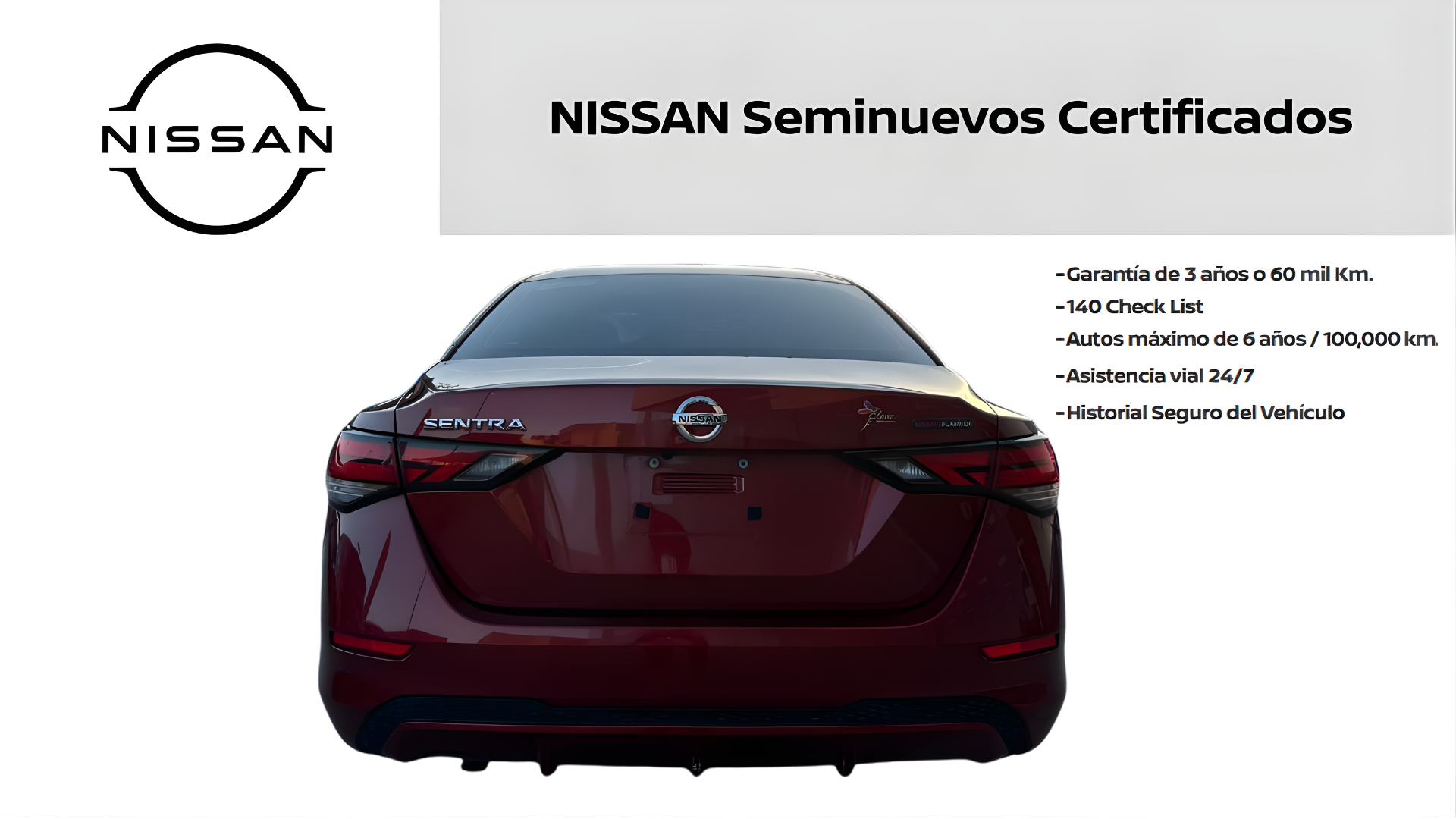 2023 Nissan SENTRA 4 PTS ADVANCE CVT AAC F NIEBLA RA-16