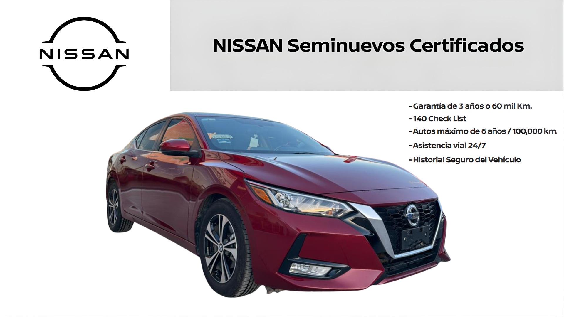 2023 Nissan SENTRA 4 PTS ADVANCE CVT AAC F NIEBLA RA-16