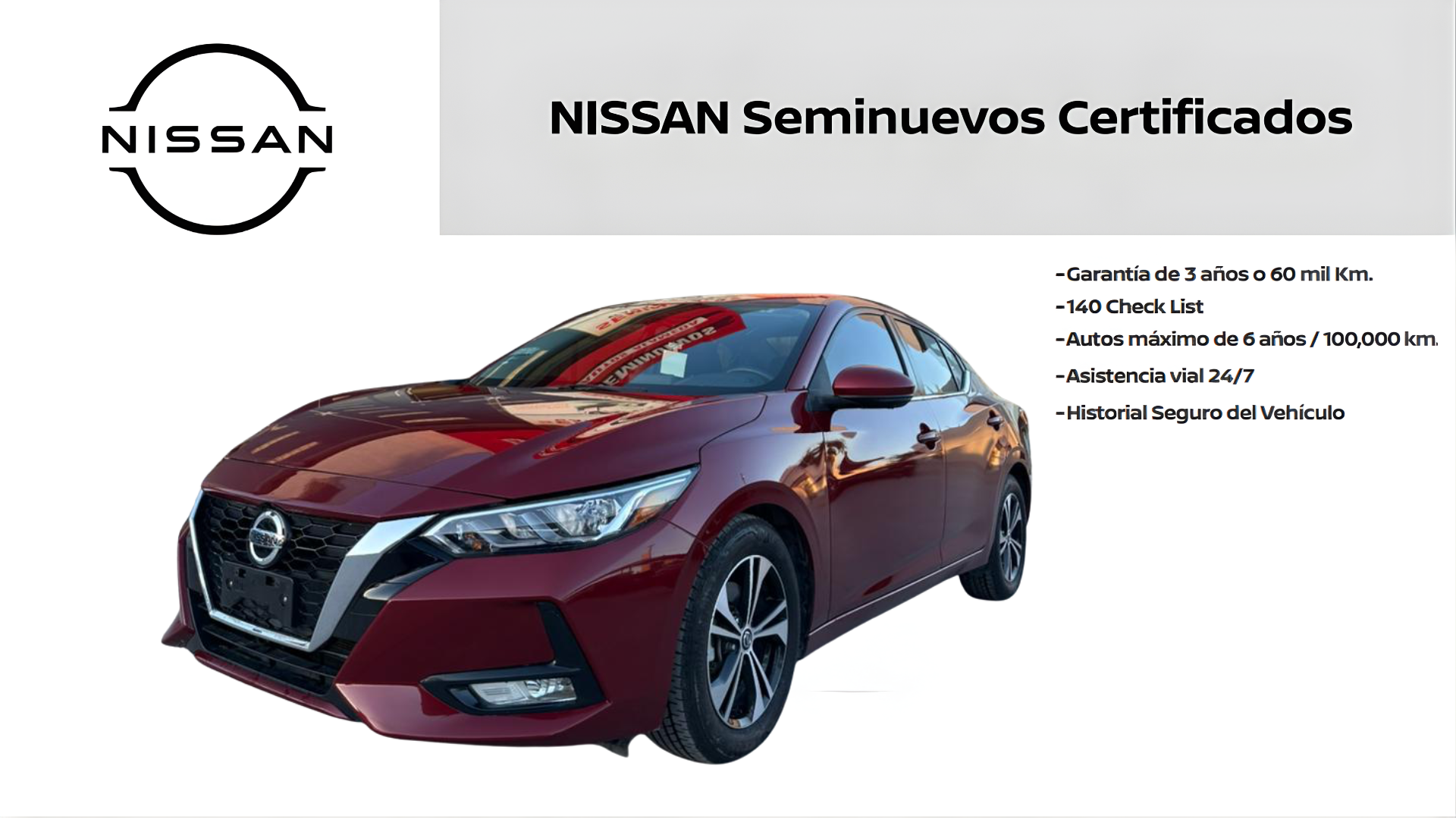 2023 Nissan SENTRA 4 PTS ADVANCE CVT AAC F NIEBLA RA-16