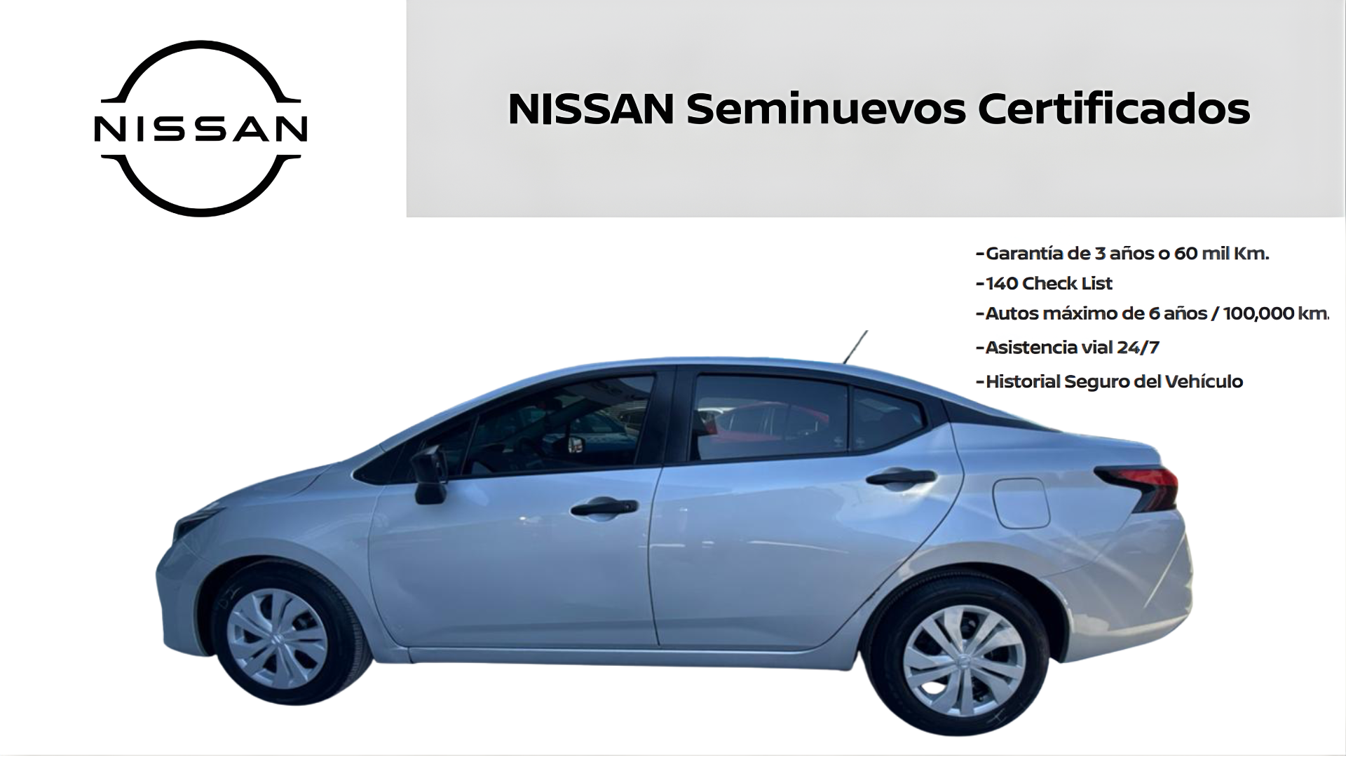 2024 Nissan VERSA 4P SENSE L41.6 AUT