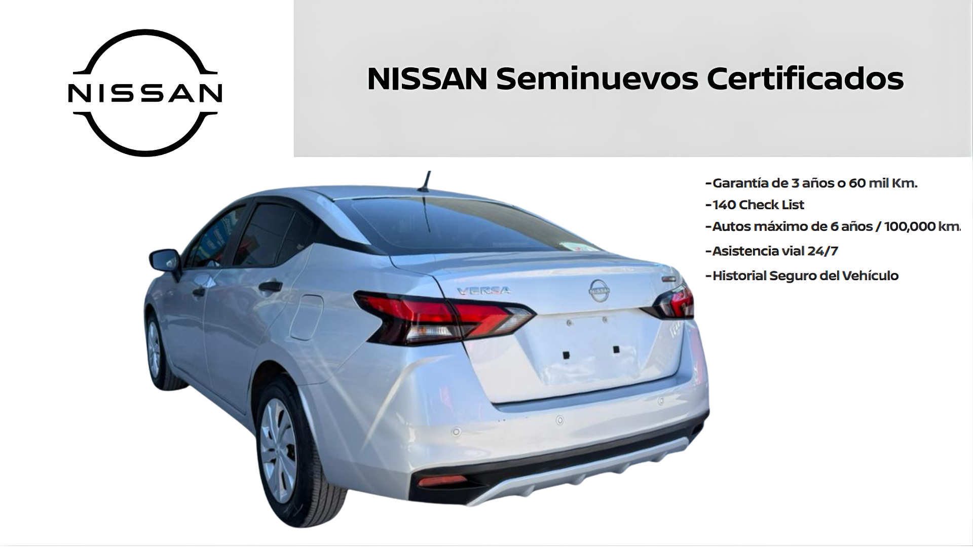 2024 Nissan VERSA 4P SENSE L41.6 AUT