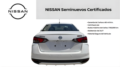 2022 Nissan VERSA 4 PTS ADVANCE CVT AAC VE F NIEBLA RA-16