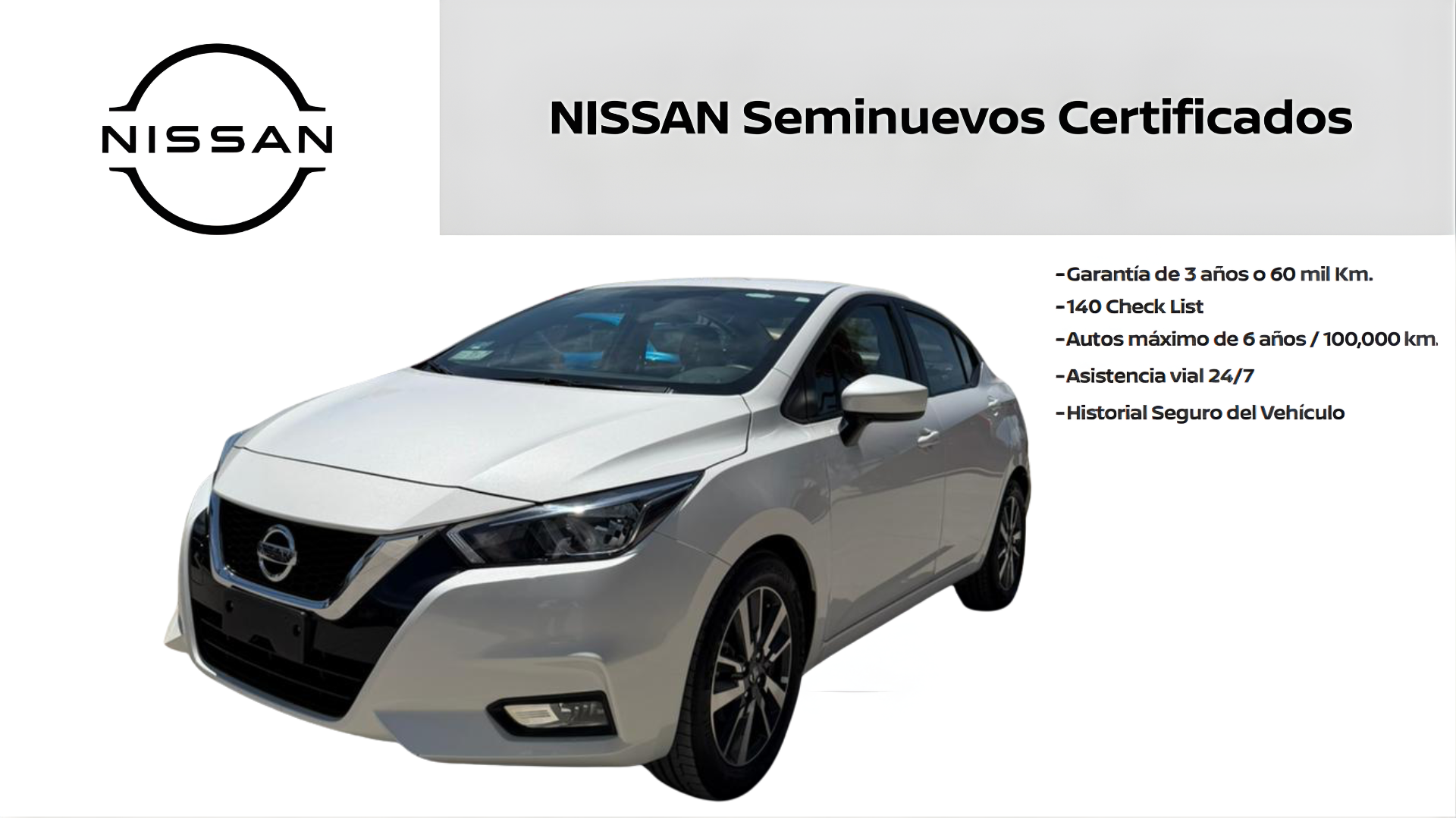 2022 Nissan VERSA 4 PTS ADVANCE CVT AAC VE F NIEBLA RA-16