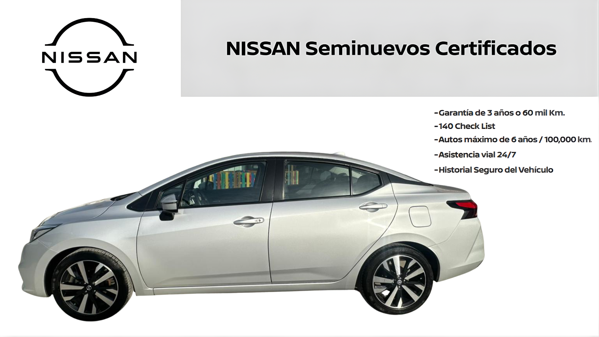 2022 Nissan VERSA 4 PTS EXCLUSIVE CVT AAC AUT VE PIEL GPS F NIEBLA RA-17