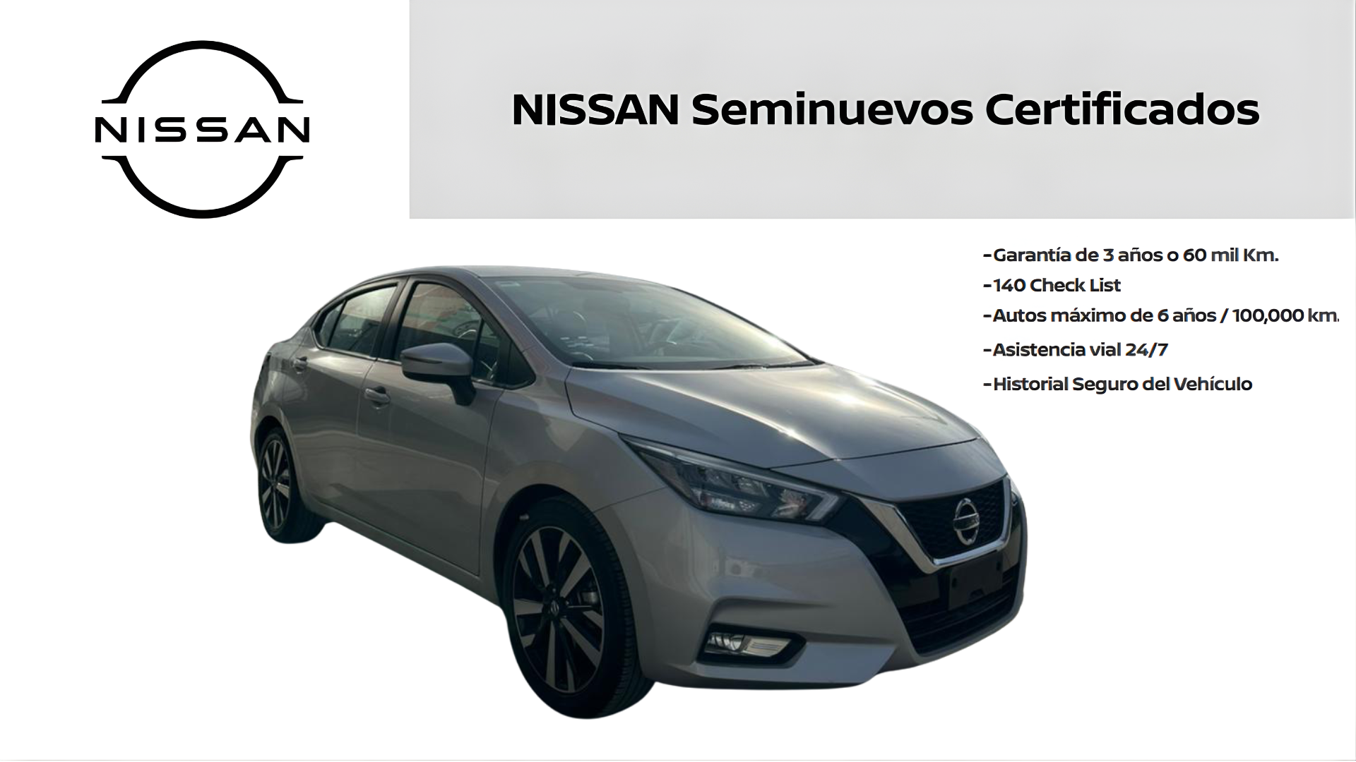 2022 Nissan VERSA 4 PTS EXCLUSIVE CVT AAC AUT VE PIEL GPS F NIEBLA RA-17
