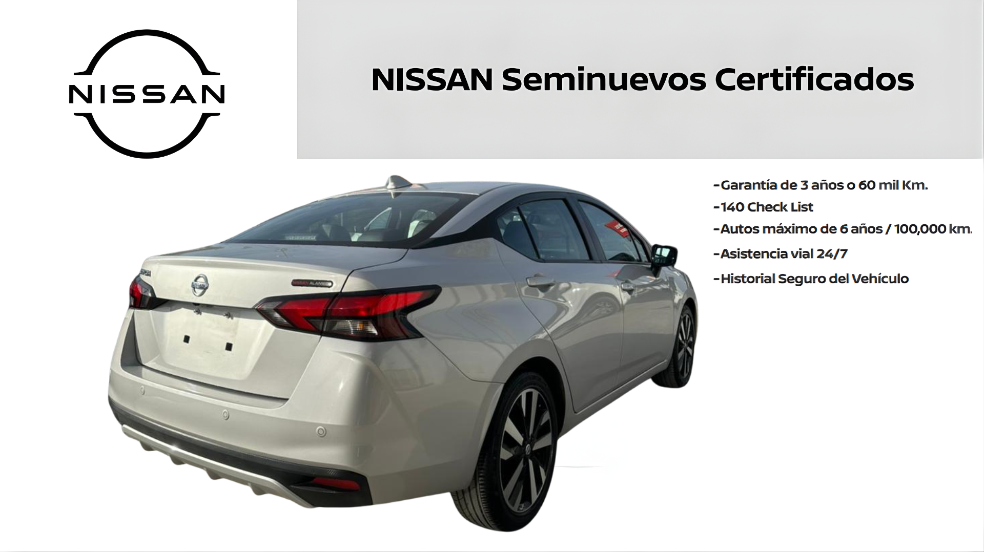 2022 Nissan VERSA 4 PTS EXCLUSIVE CVT AAC AUT VE PIEL GPS F NIEBLA RA-17