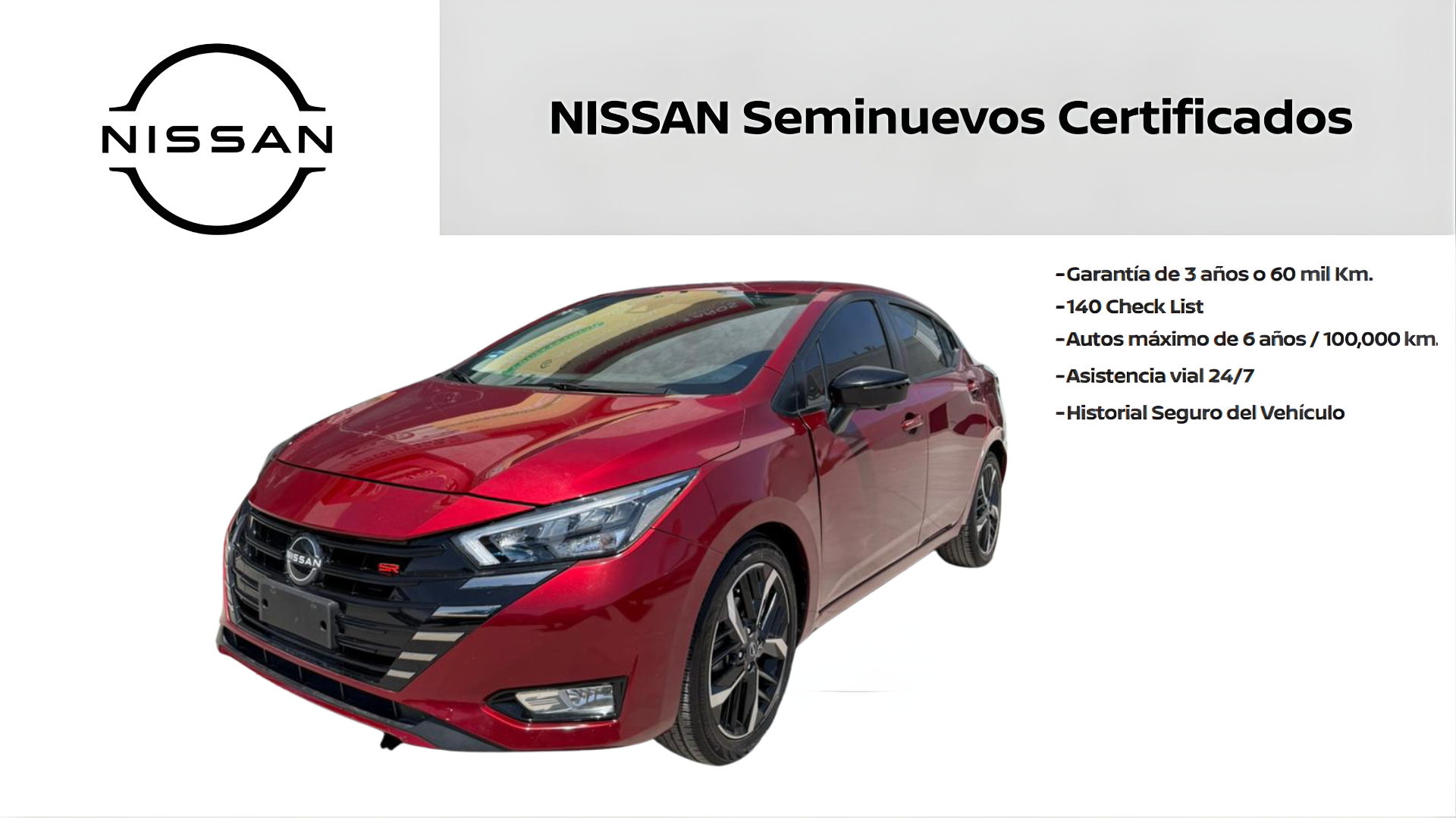 2024 Nissan VERSA 4P SR L41.6 AUT