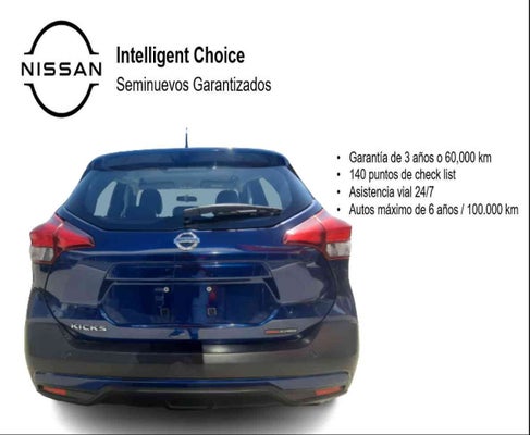 2020 Nissan KICKS 5 PTS EXCLUSIVE 16L TA AAC AUT PIEL VE GPS RA-17 in Coah, Coahuila de Zaragoza, México - Grupo Alameda