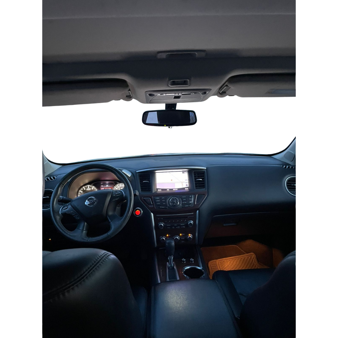 2018 Nissan PATHFINDER 5 PTS EXCLUSIVE CVT PIEL QCP DVD GPS RA-20