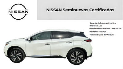 2019 Nissan MURANO 5 PTS EXCLUSIVE CVT GPS PIEL QC RA-20 4X4