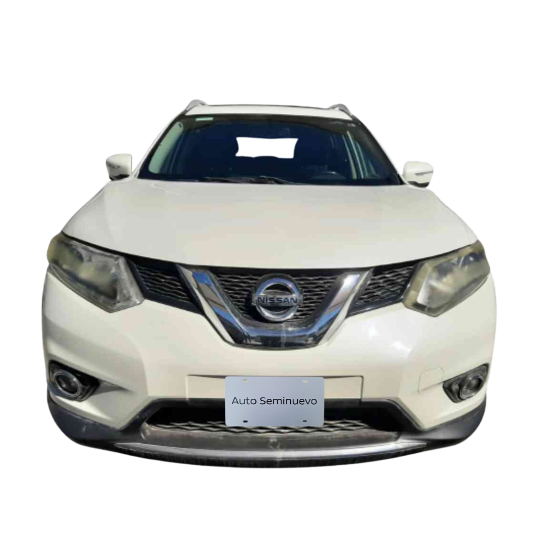 2017 Nissan X-TRAIL 5 PTS EXCLUSIVE CVT PIEL CD QC GPS 7 PAS RA-18 4X4