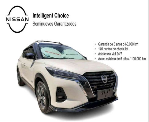 2023 Nissan KICKS 5 PTS E-POWER PLATINUM ELECTA PIEL ADAS RA-17 in Coah, Coahuila de Zaragoza, México - Grupo Alameda